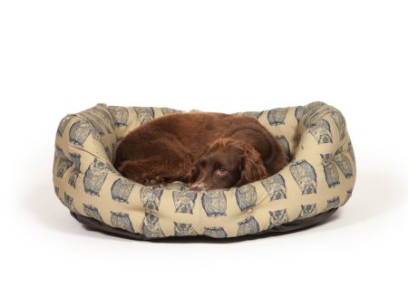 Woodland Owl Deluxe Slumber Dog Bed Cheap