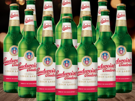 Budweiser Budvar Czech Lager 500ml Bottles - 5% ABV (12 Pack) Fashion