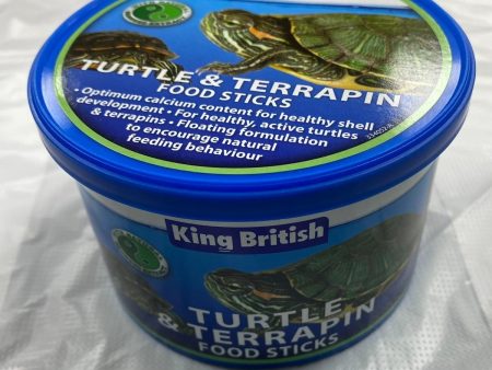 King British Turtle Terrapin Food Stick 110g For Cheap