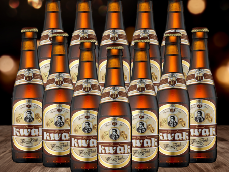 Kwak Belgian Trappist Beer 330ml Bottles - 8.0% ABV (12 Pack) Online Hot Sale