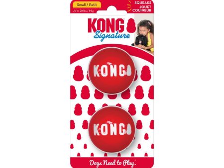 KONG Signature Dog Sport Balls 2pk Online