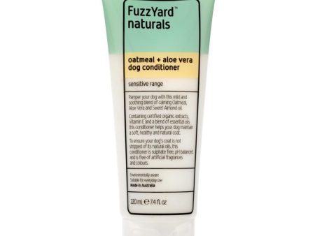 Fuzzyard Sensitive Conditioner Oatmeal & Aloe Vera 220ml Discount