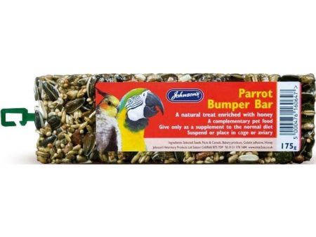 Johnson s Parrot Bumper Bar 175g For Discount