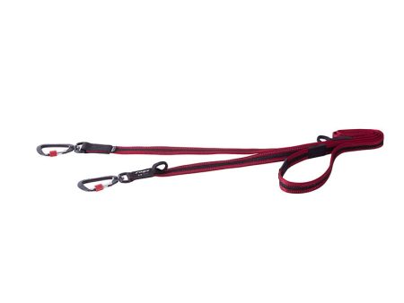 Rogz AirTech Multi Dog Lead Rock Red 2m Supply