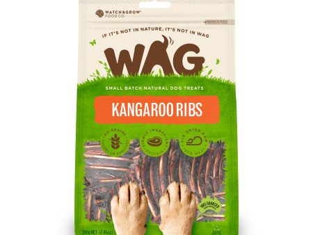 WAG Dog Treat Kangaroo Ribs 200g Cheap