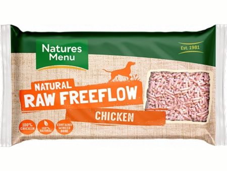 NATURES MENU HOME PREPARE RAW CHICKEN FREEFLOW MINCE 2Kg For Cheap