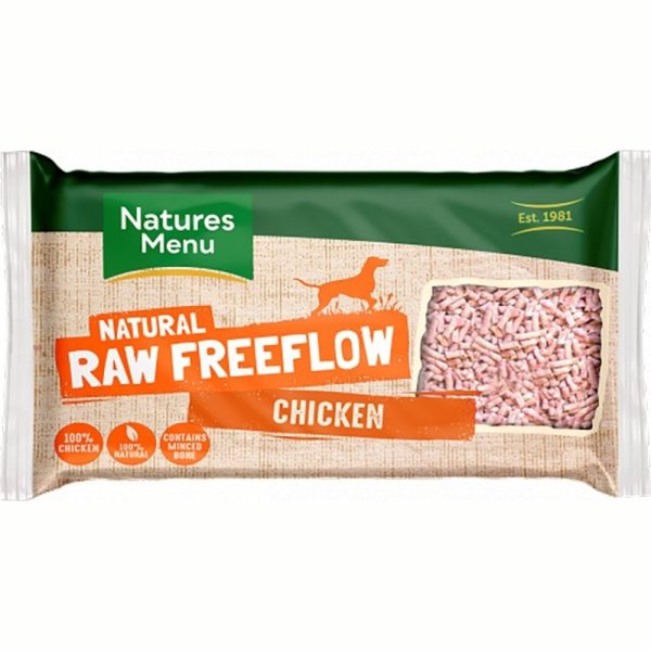 NATURES MENU HOME PREPARE RAW CHICKEN FREEFLOW MINCE 2Kg For Cheap