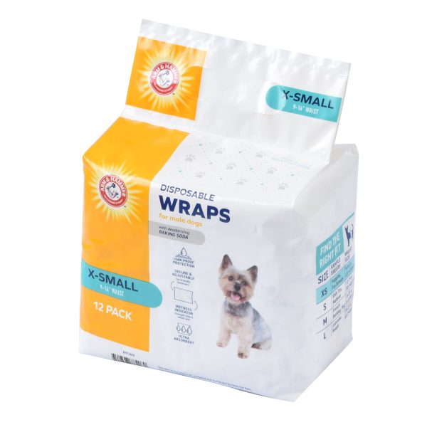 Arm and Hammer Male Dog Wraps Fashion