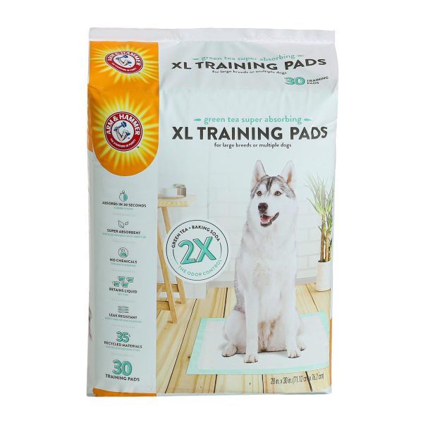 Arm and Hammer Green Tea Dog Extra Large Pads Fashion