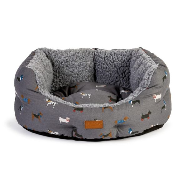 FatFace Marching Dogs Deluxe Slumber Dog Bed Discount