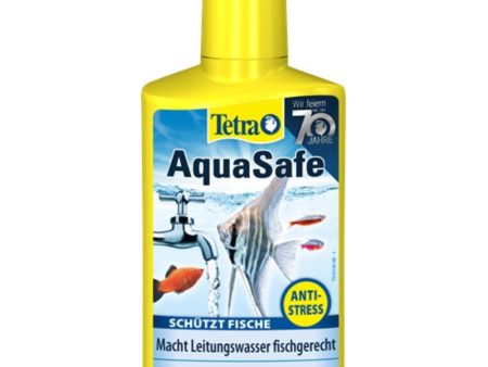 Tetra: AquaSafe makes tap water safe against harmful substances contained in the water Online now