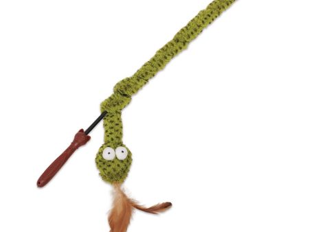 Kazoo Spotty Snake Wand Cat Toy on Sale