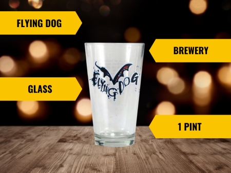 Flying Dog Pint Glass Online