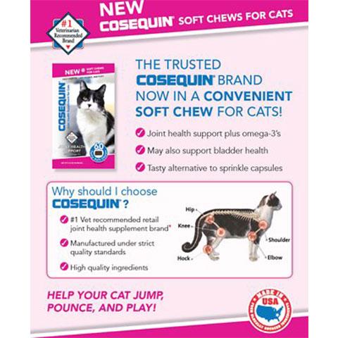 Nutramax Cosequin Joint Health Soft Chews Cat Supplement, 60 count For Discount