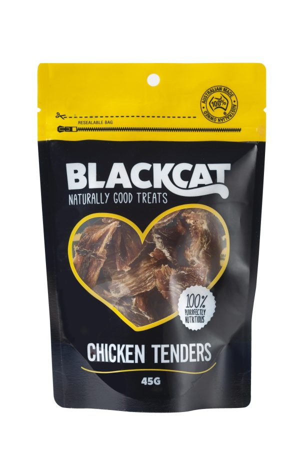 Blackcat Chicken Tenders Cat Treat 45g Hot on Sale