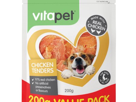 Vitapet Jerhigh Chicken Tenders 200g For Sale