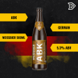 ABK Weissbier German Wheat Beer 500ml Bottles - 5.3% ABV (12 Pack) Hot on Sale