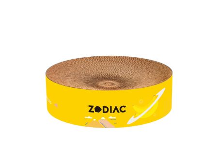 ZODIAC Round Cat Scratcher Banana Online now