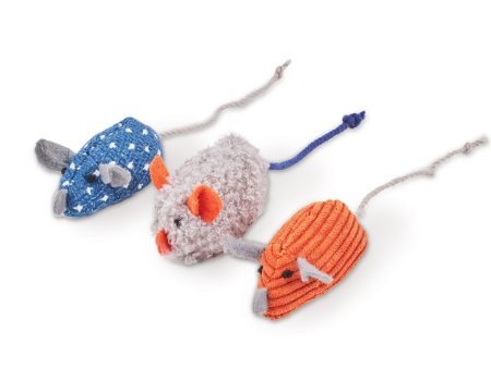 Kazoo Thrice the Mice Cat Toy For Discount