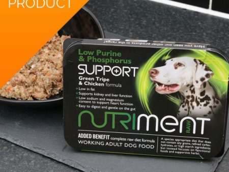 Nutriment Low Purine & Phosphorus Raw Dog Food on Sale