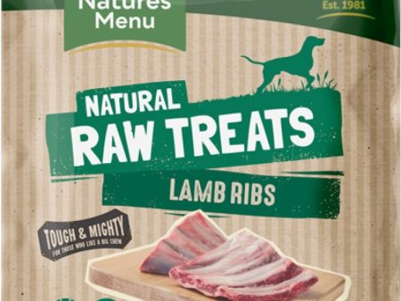 NATURES MENU RAW CHEWS Lamb Ribs For Adult Dogs Sale