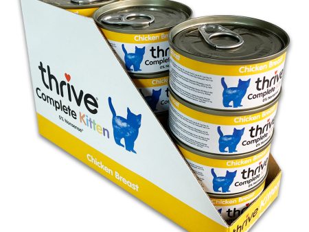 Thrive Kitten Wet Food Chicken 75g x 12 Online