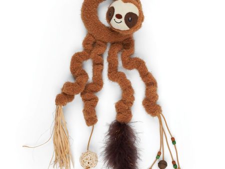 Kazoo Long Legged Sloth Cat Toy Online Sale