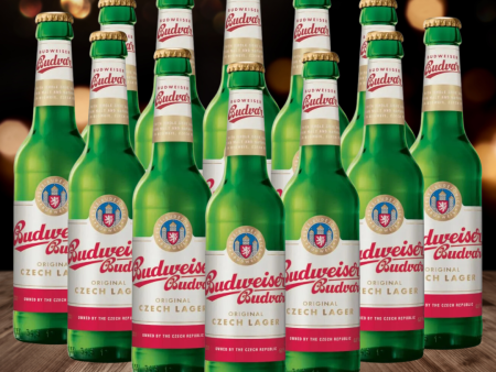 Budweiser Budvar Czech Lager 330ml Bottles - 5% ABV (12 Pack) Sale