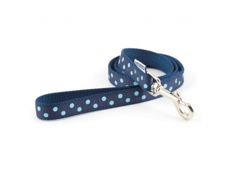 VINTAGE POLKA DOG LEAD RED, BLUE, PINK 1MX19MM Online Hot Sale