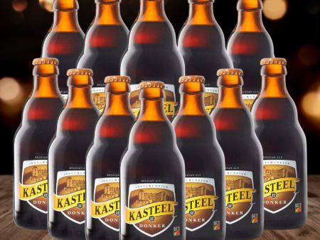 Kasteel Donker Belgian Dark Ale 330ml Bottles - 11.00% ABV (12 Pack) Online Hot Sale