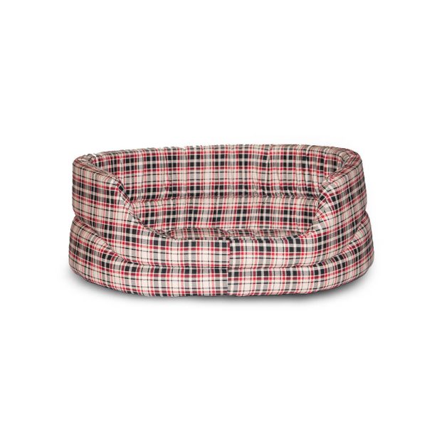 Classic Check Slumber Dog Bed Cheap