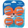 Chuckit! Tennis Ball Dog Toy Medium 4 Pack Discount