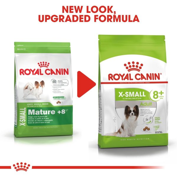 ROYAL CANIN X-Small Adult 8+ Dry Dog Food 1.5Kg Online