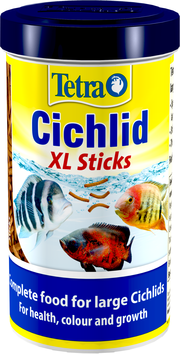 Tetra Cichlid Sticks XL, Complete Food for Large Cichlids Hot on Sale