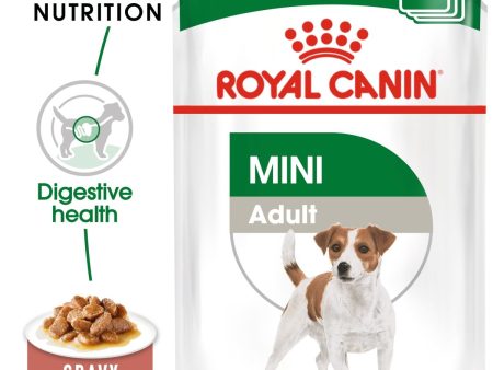 ROYAL CANIN® Mini Adult in Gravy Wet Dog Food 12x 85g Discount