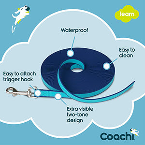 Coachi Waterproof Training Line Blue  Navy 5 Mtr Sale