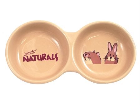 Rosewood Rabbit And Guinea Pig Print Ceramic Bowl For Cheap