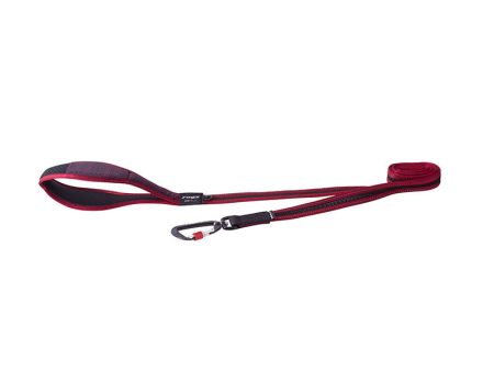 Rogz AirTech Classic Dog Lead Rock Red Fashion