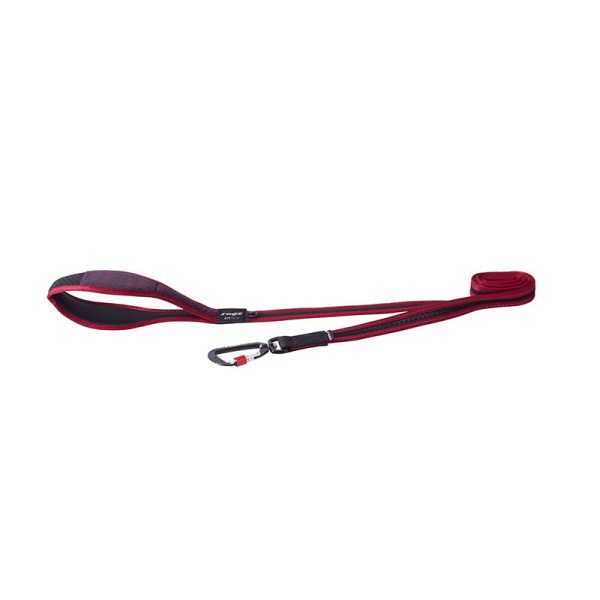 Rogz AirTech Classic Dog Lead Rock Red Fashion