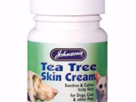 Johnsons Tea Tree Skin Cream 50g For Discount