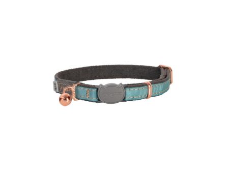 Rogz Urbancat Safety Release Cat Collar Turquoise Moon For Sale