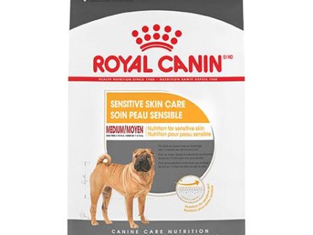 Royal Canin Canine Care Nutrition Medium Sensitive Skin Care Dry Dog Food Supply