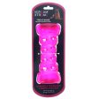 Scream Xtreme Tough Bone Loud Pink Dog Chew Toy Fashion