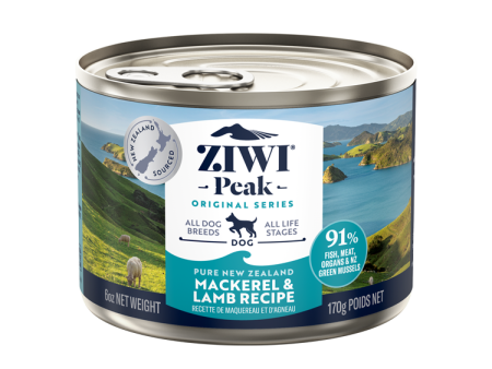 Ziwi Peak Dog Can Food Mackerel & Lamb Hot on Sale