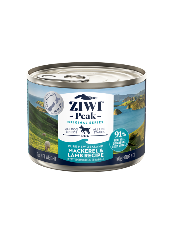 Ziwi Peak Dog Can Food Mackerel & Lamb Hot on Sale