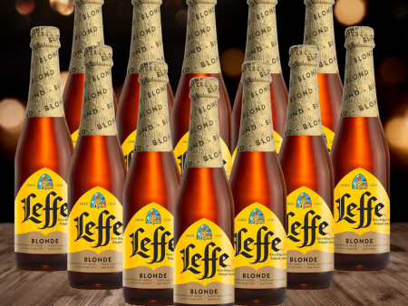 Leffe Belgian Blond Abbey Beer 330ml Bottles - 6.0% ABV (12 Pack) Cheap