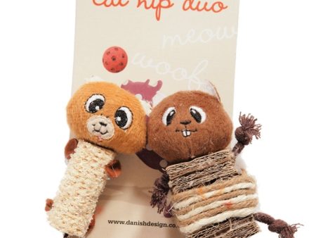 Chip and Chap CATNIP Duo; Cats Toys 5   Sale