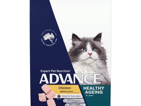 Advance Healthy Ageing Chicken Adult Dry Cat Food 4kg Supply