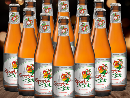 Brugse Zot Sport Low Alcohol Beer 330ml Bottles (12 Pack) - 0.4% ABV Cheap