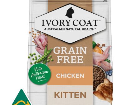 Ivory Coat Grain Free Kitten Grain Free Chicken Cat Dry Food 2kg Online Hot Sale